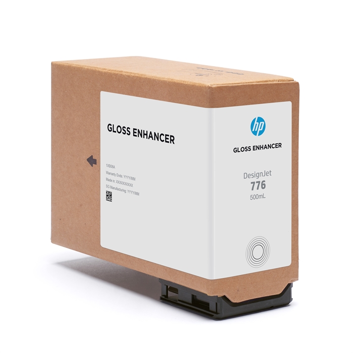 HP 776 inktpatroon, 500 ml, Gloss Enhancer