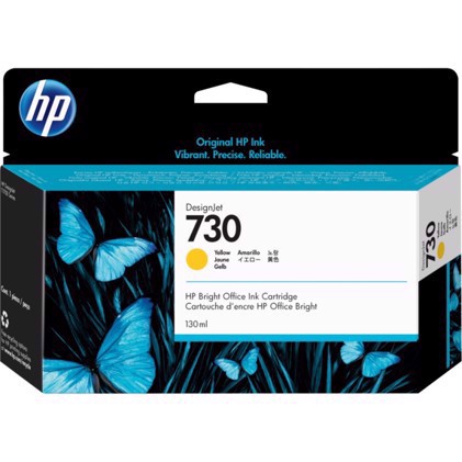 HP 730 130-ml Yellow DesignJet inktpatroon
