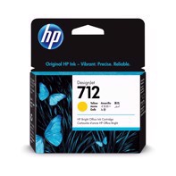 HP 712 29-ml Yellow DesignJet Ink patroon