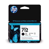 HP 712 38-ml Black DesignJet Ink patroon