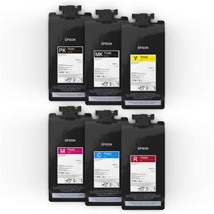 Volledige set inkt zakken van 1600 ml voor Epson SureColor T7700DL