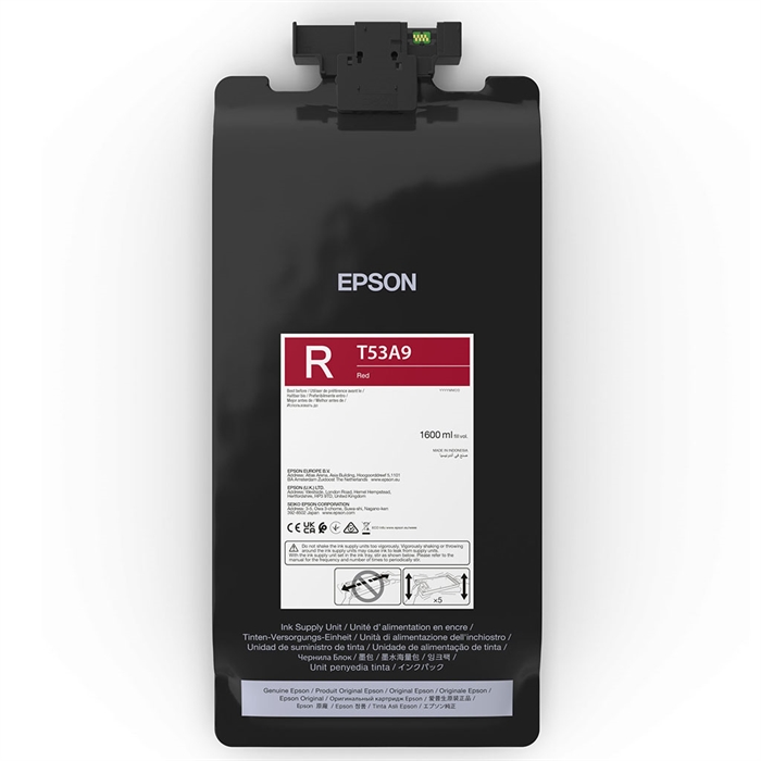 Epson inktzak Red 1600 ml - T53A9