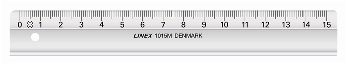 Linex schoolrechte 15cm 1015M