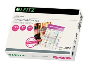 Leitz Lamineerhoesje glansend 125 micron A7 (100 stuks)