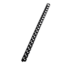 Leitz Spiraalringen plastic 12mm zwart (100)