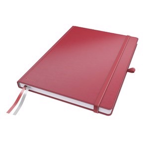 Leitz Notitieboek Compleet A4 gelinieerd 96g/80vel rood