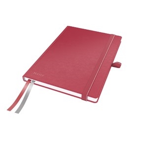 Leitz Notitieboek Complete A5 vierkantig. 96 g/80 vellen rood.