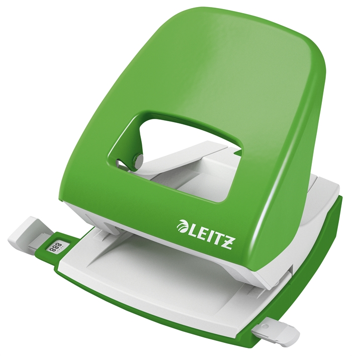 Leitz perforator 5008 2-gaats 30 vellen lichtgroen