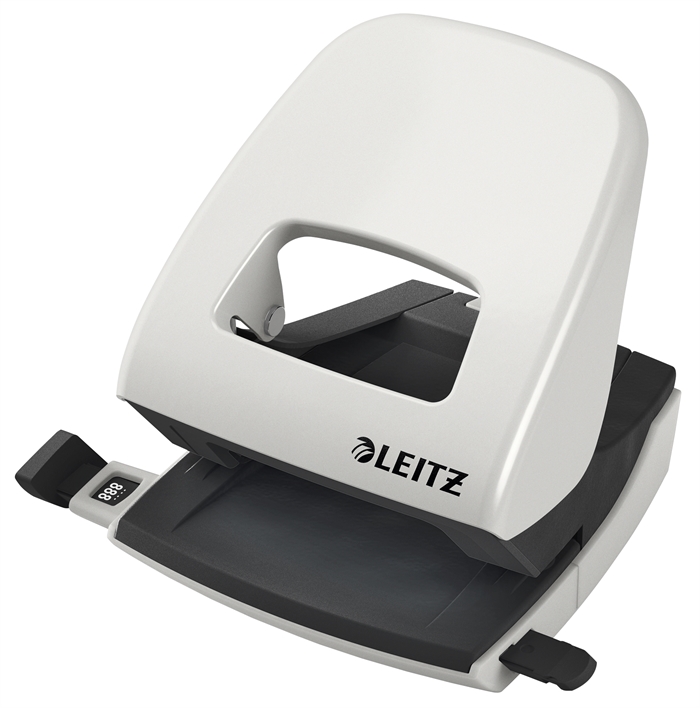 Leitz Perforator 5008 2-gaats tot 30 vellen grijs