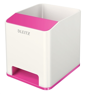 Leitz Pennenhouder Geluid WOW wit/roze