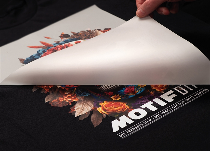 Motif Premium Gecoat Direct Hot Peel DTF Pet Transfer Film 75mic - 30 cm x 100 meter