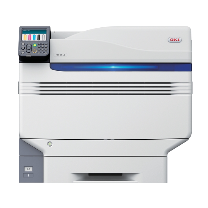 OKI Pro 9542 A3 Digitale drukmachine - CMYK + Wit