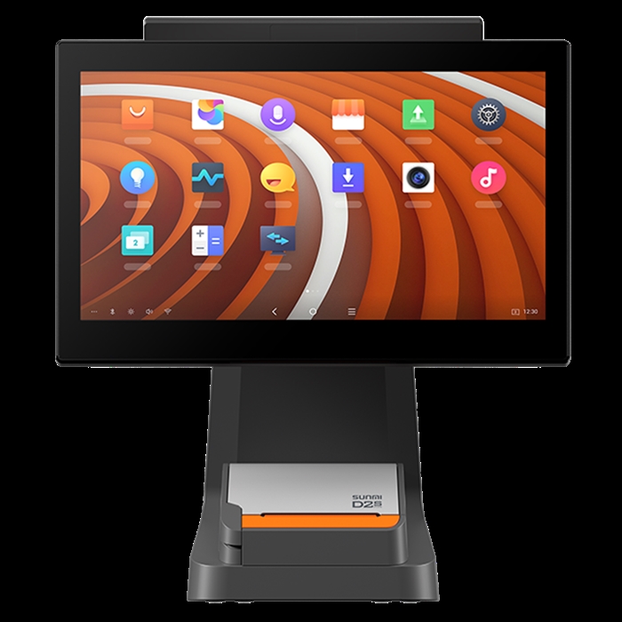 Sunmi D2s Plus - A11, 15,6" monoscherm, 3GB+32GB, 80mm printer, Wifi