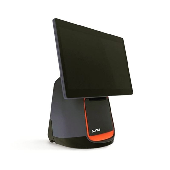 Sunmi T2S - A9, 15,6" mono scherm, 4GB+64GB, Wifi, 80mm printer