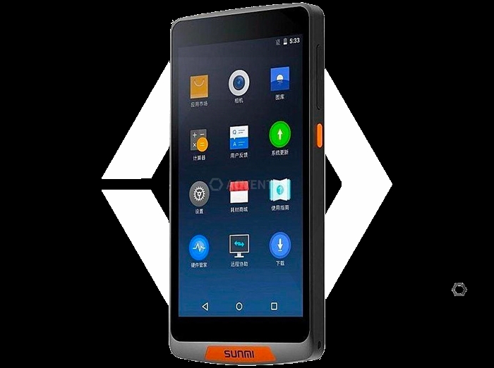 Sunmi M2 - A7.1, Wifi, 0.3MP achtercamera