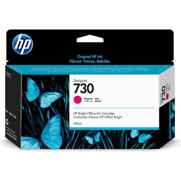 HP 730 130-ml Magenta DesignJet inktpatroon