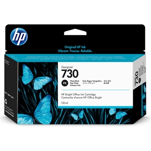 HP 730 130-ml Photo Black DesignJet patroon