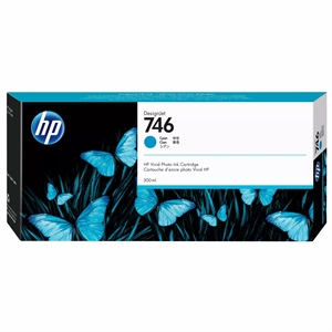 HP 746 300-ml Cyan DesignJet patroon