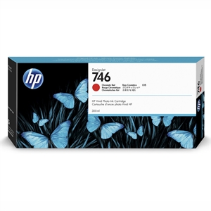 HP 746 300-ml Chromatic Red DesignJet inktpatroon