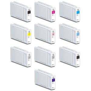 Volledige set van 350 ml inktcartridges voor Epson SureColor P7300 en P9300