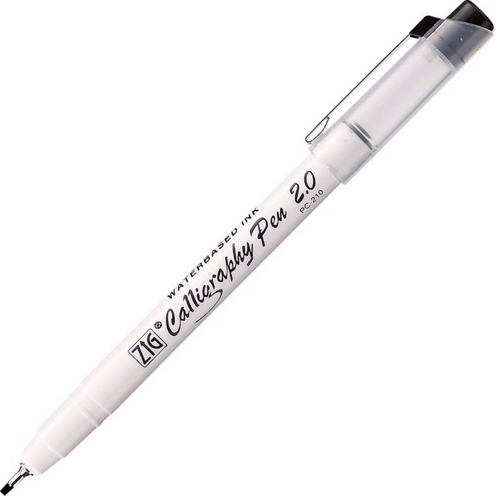 ZIG Kalligrafi Pen 2.0 zwart