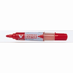 Piloot WB Marker V-Board BG rond 2,3 mm rood