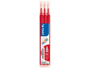 Pilot Frixion Clicker 0,7 navulpen rood (3)