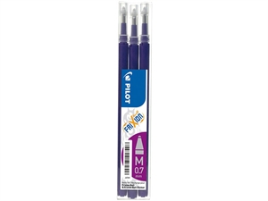 Pilot Frixion Clicker 0,7 navulling paars (3)