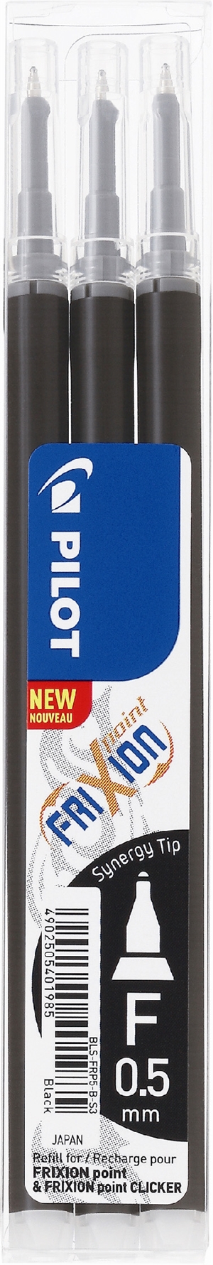 Pilot Frixion Point Clicker 0,5 navulling zwart (3)