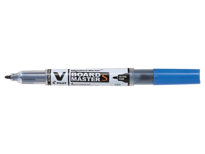 Pilot V Board Master S Ultra Fine ronde punt blauw