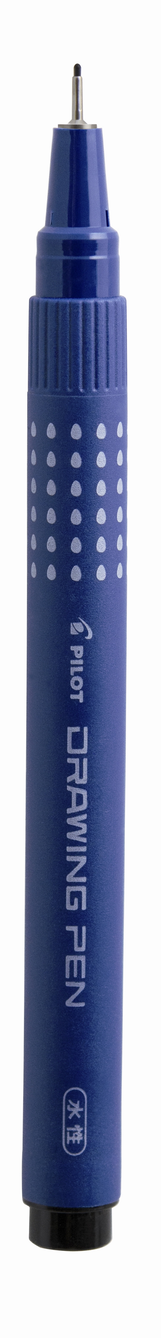 Pilot Filtpen met doptekening pen 0,3mm zwart