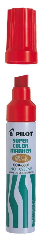 Pilot Marker Super Color Jumbo 10,0mm rood