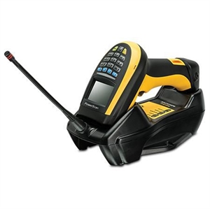 Datalogic PM9100, 1D, multi-IF, disp., RB, black, yellow