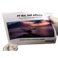 Grafisk-Handel PP mat, selvklæbende 185 gram - 36" x 30 meter