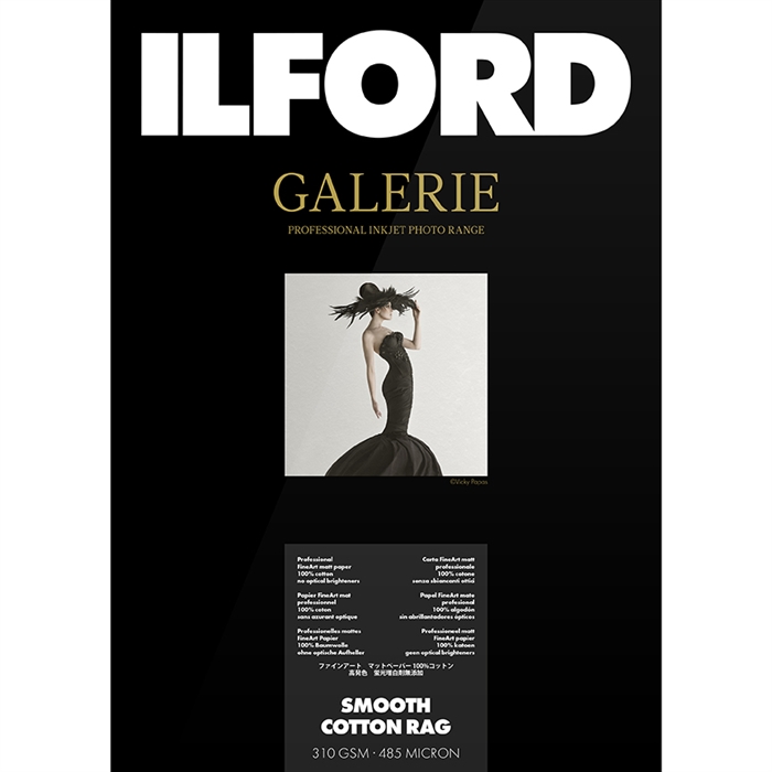 Ilford Smooth Cotton Rag for FineArt Album - 210mm x 335mm - 25 st.