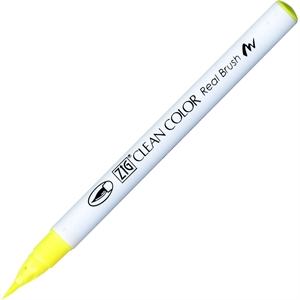 ZIG Clean Color Pensel Pen 001 geel