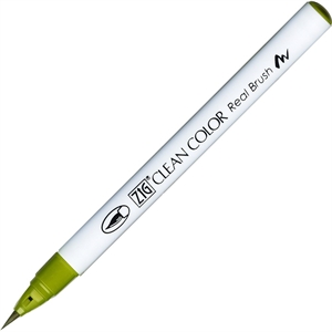 ZIG Clean Color Pensel Pen 046 fl. is translated to Dutch as "ZIG Clean Color Penseelpen 046 fl. Midden groen."