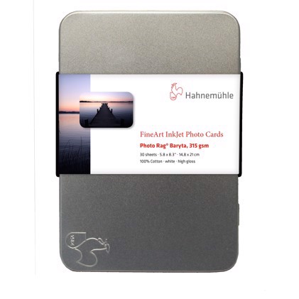 Hahnemühle Photo Rag Baryta Photo cards 315 g/m² - A5 - 30 vellen