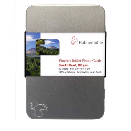 Hahnemühle FineArt Pearl Photo cards 285 g/m² - 10 x 15 cm - 30 vellen