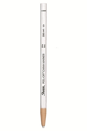 Sharpie markeerstift China 2,0 mm wit