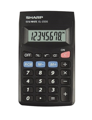 Scherpe rekenmachine EL-233SBBK