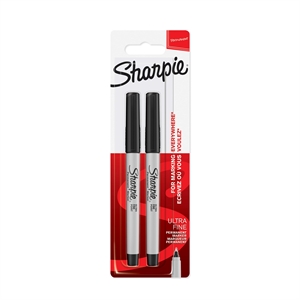 Sharpie Marker Ultra Fijn 0,3mm zwart (2)