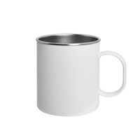 Polymer Stainless Steel Mug 11oz White PolyWrap 11oz Mug(Matte)