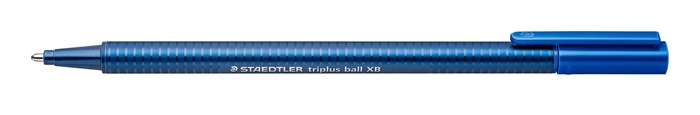 Staedtler balpen Triplus met dop XB blauw