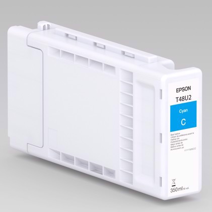 Epson Cyan T48U2 - 350 ml inkt inktpatroon 