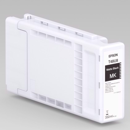 Epson Matte Black T48U8 - 350 ml inkt inktpatroon 
