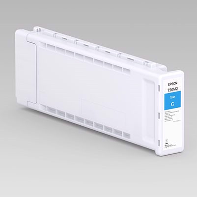 Epson Cyan T50M2 - 700 ml inkt inktpatroon