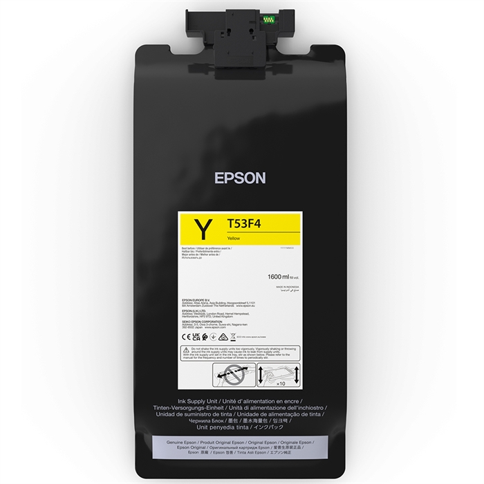 Epson inktzak Yellow 1600 ml - T53F4