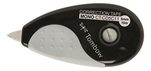 Tombow Rettetape MONO Grip 5mm x 10m zwart