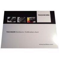 Techkon Calibration Chart